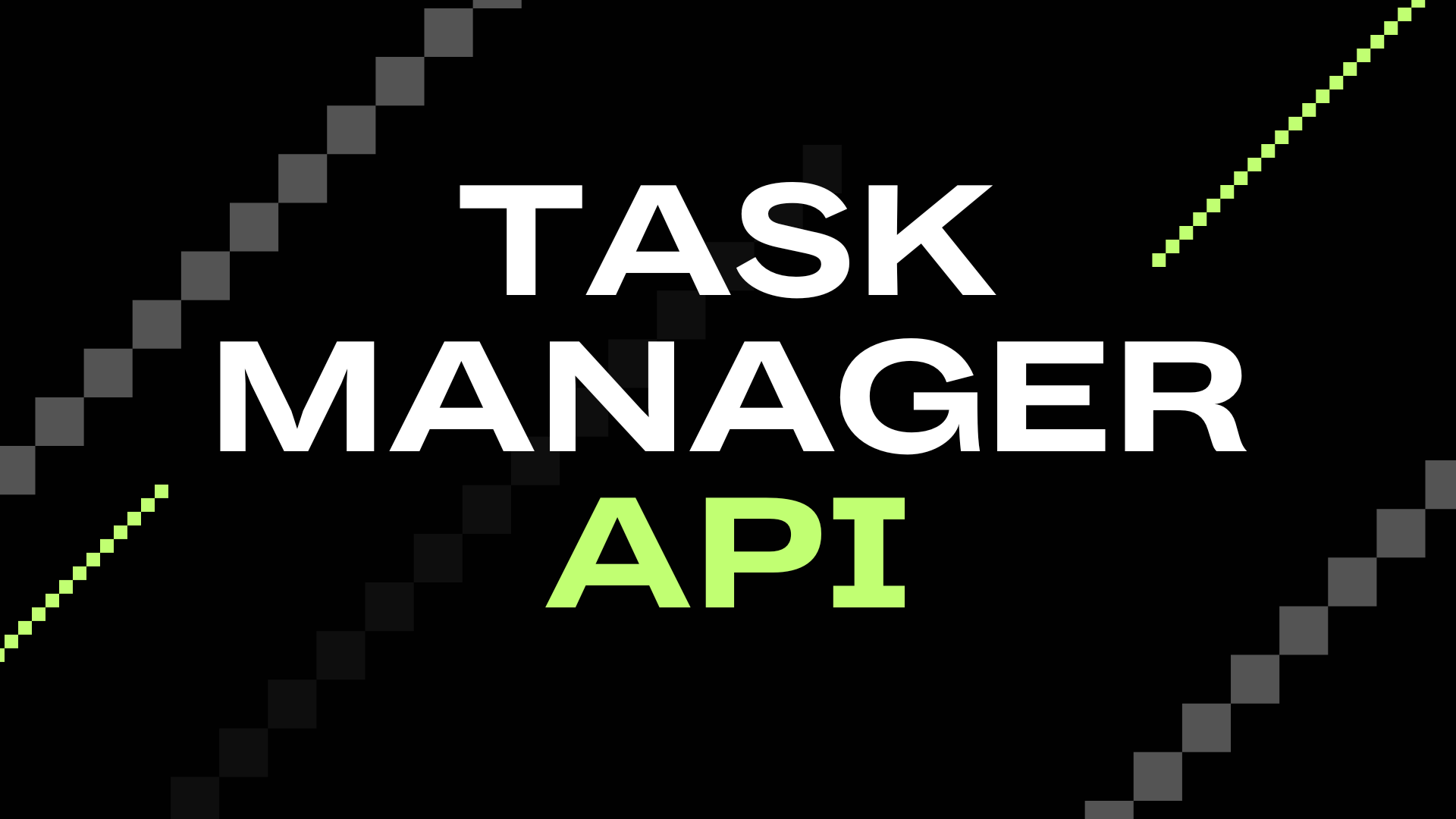 Task Manager API